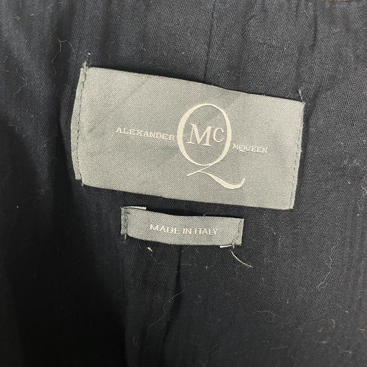 Alexander McQueen 💥ALEXANDER MCQUEEN BIKER LEATHER SLEEVE JACKET Size XS / US 0-2 / IT 36-38 - 11 Thumbnail