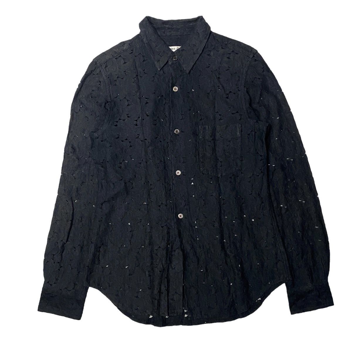Comme des Garcons 1990's Comme Des Garcons Lace Shirts Size S / US 4 / IT 40 - 1 Thumbnail