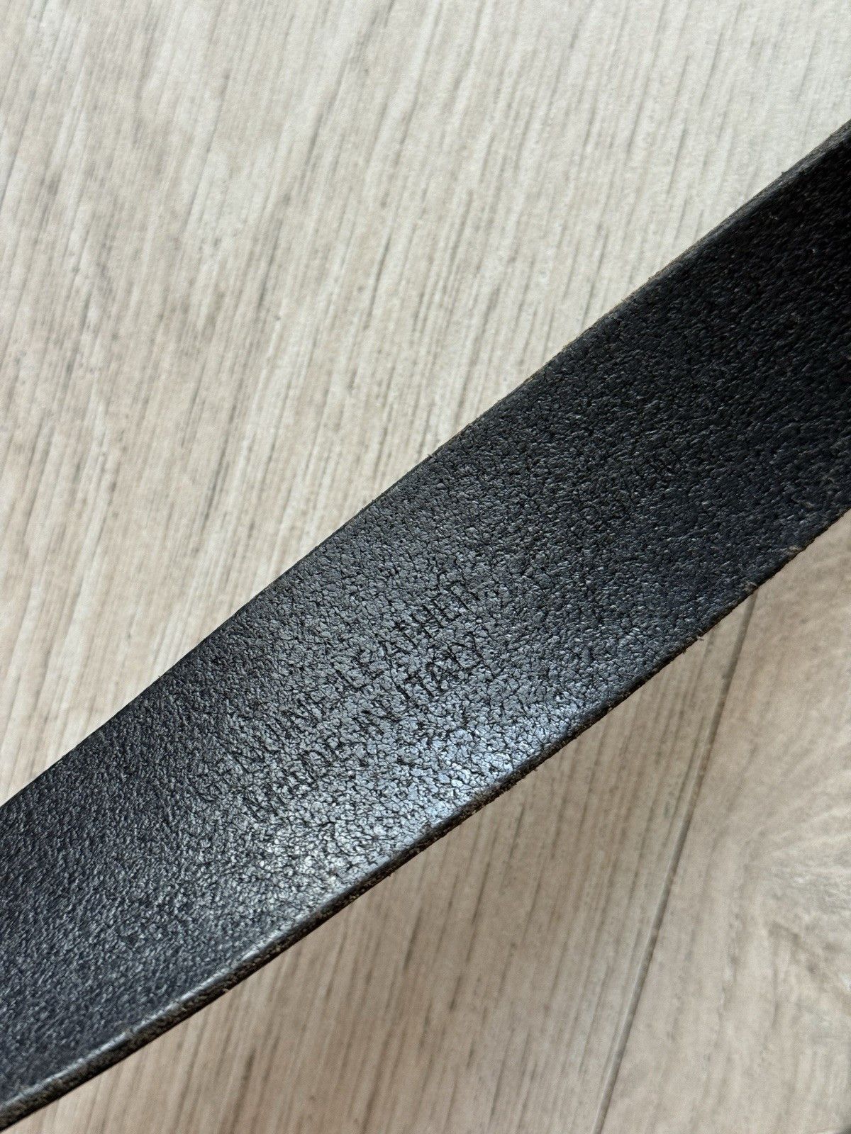 Dolce & Gabbana Vintage Dolce Gabbana Dolce&Gabbana Leather Mens Belt 95/110 Size 32 - 7 Thumbnail