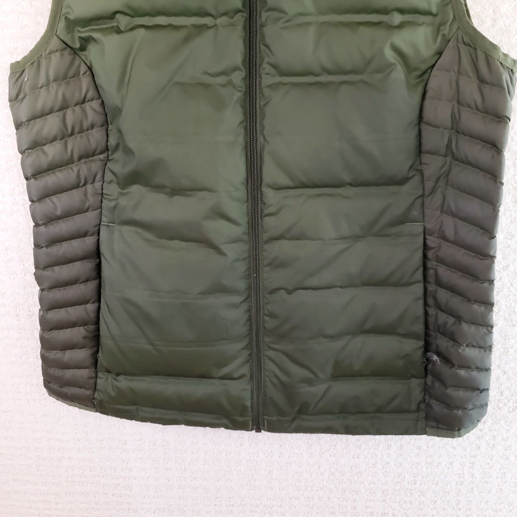 Vintage Columbia Puffer Vest Women L Dark Green Full-Zip White Omni-Heat Size L / US 10 / IT 46 - 2 Thumbnail