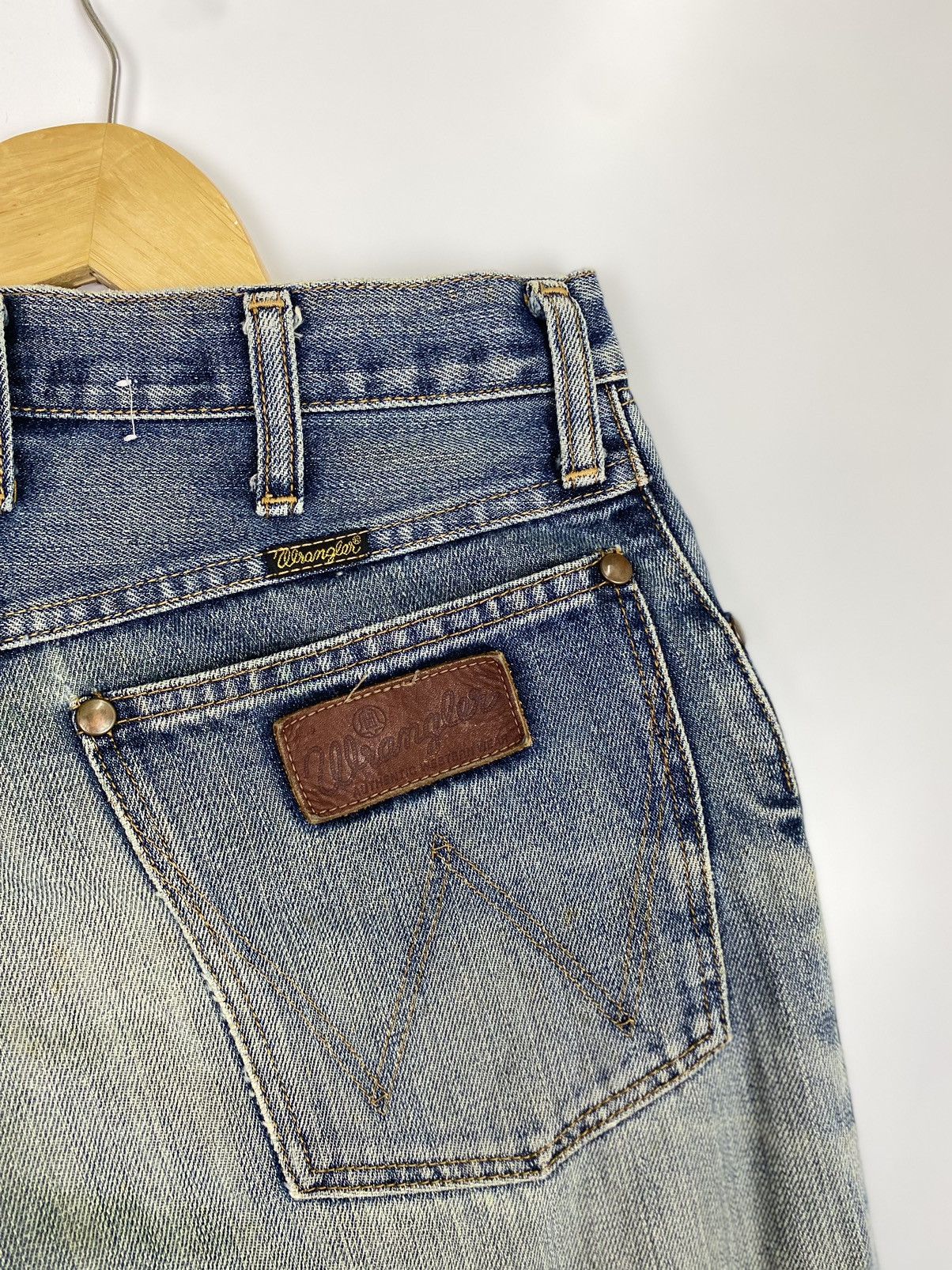 Vintage × Wrangler Vintage Wrangler Denim Distressed Size US 28 / EU 44 - 5 Thumbnail