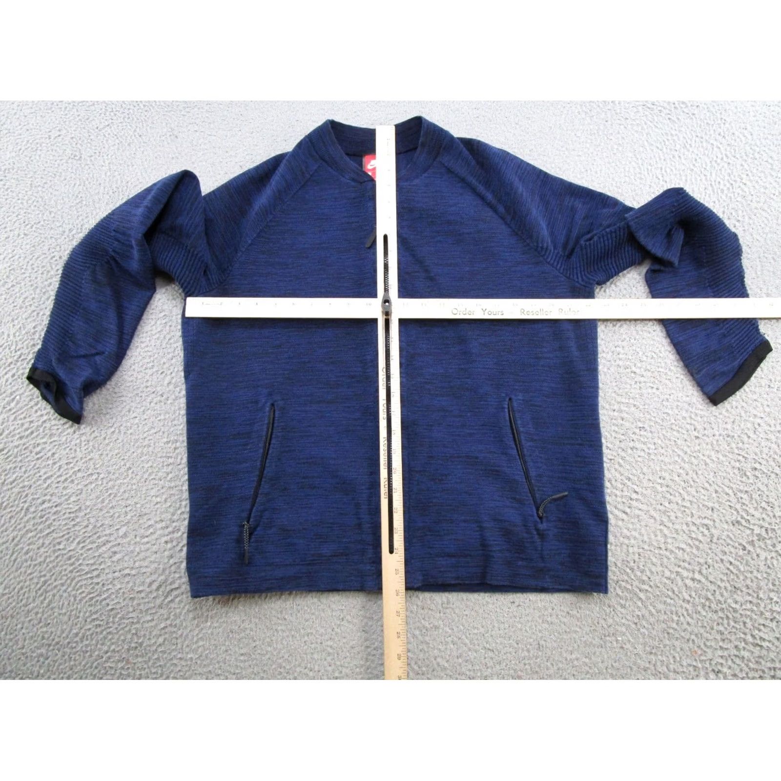 Nike Nike Jacket Sportswear Tech Knit Full Zip Blue 832178 Men's Size L Size US L / EU 52-54 / 3 - 4 Thumbnail