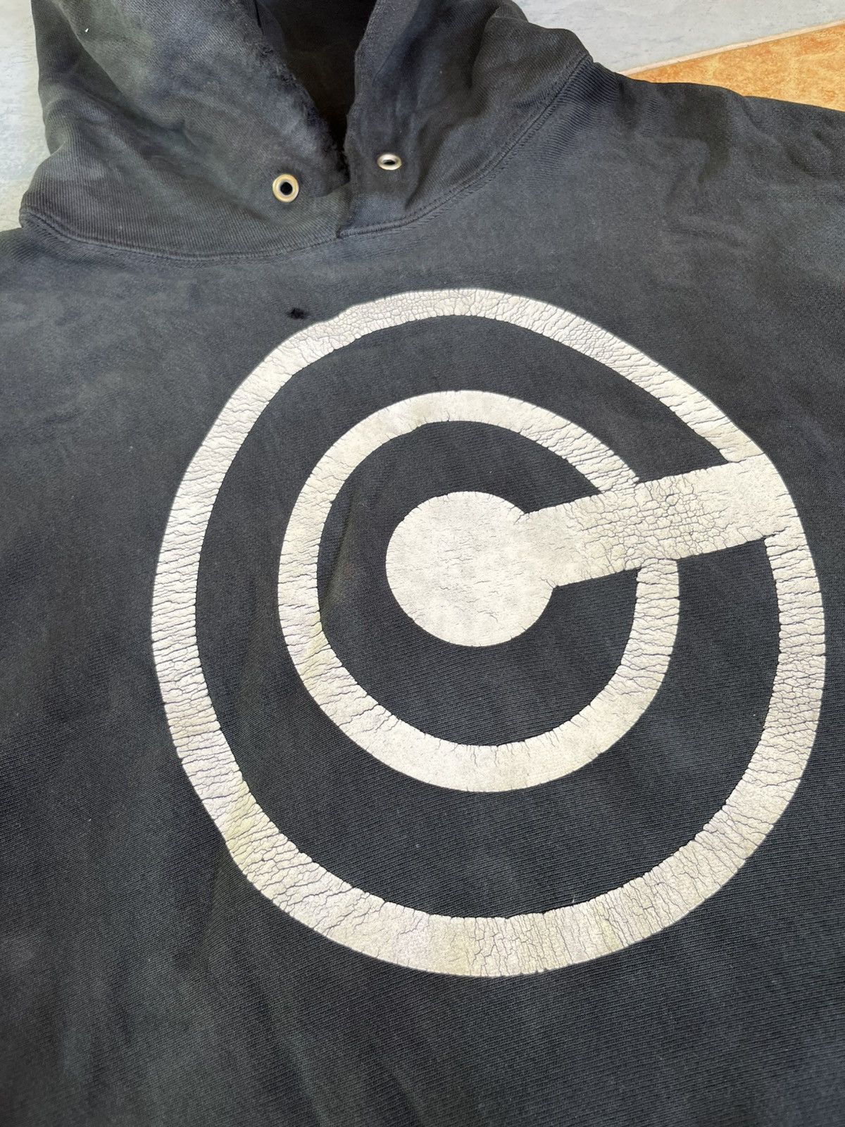 If Six Was Nine 💥TRASHED Vintage 2000s DRAGON BALL Capsule Corps Distressed Size US L / EU 52-54 / 3 - 8 Thumbnail
