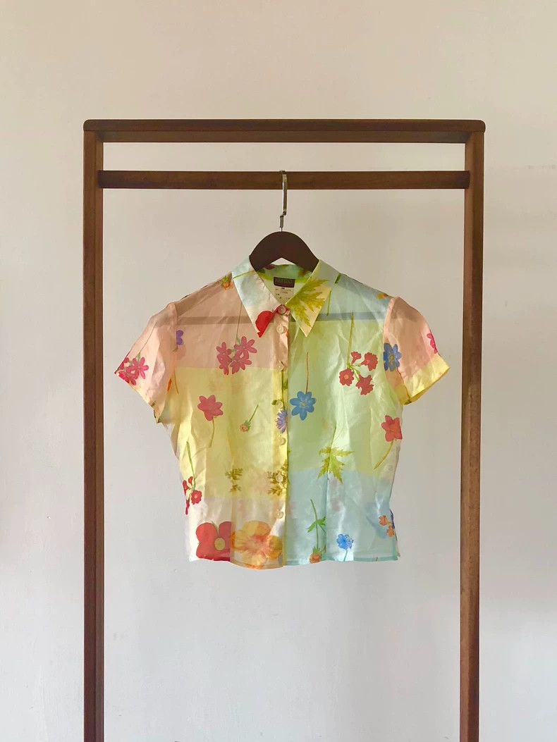 Kenzo KENZO Silk dress + shirt set Size XS / US 0-2 / IT 36-38 - 5 Thumbnail