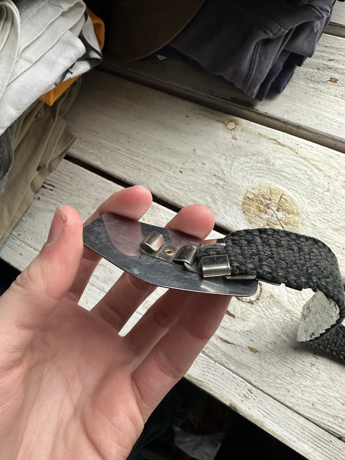 Vintage 🚨Vintage Crazy Metal Belt Drip Japanese Hype bb Simon Size ONE SIZE - 10 Thumbnail