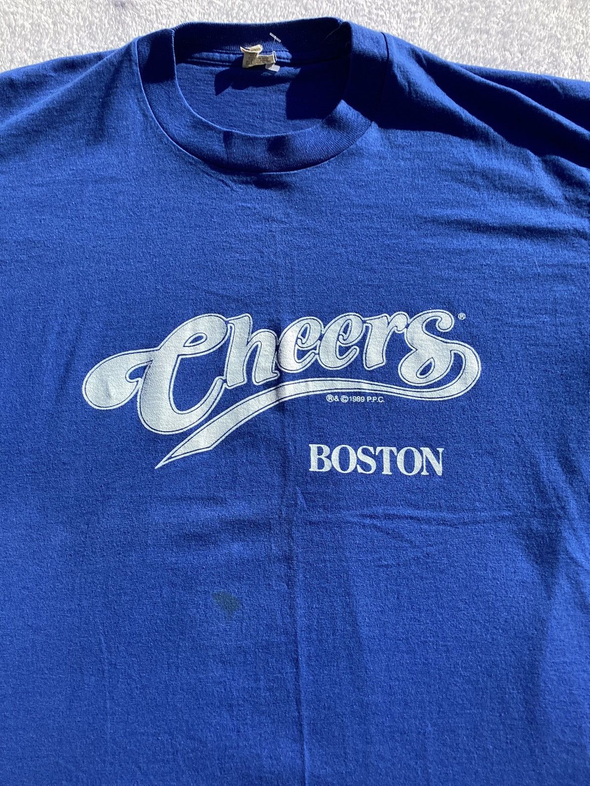 Other Vintage 1989 Cheers Boston single stitch USA made band Tee Size US L / EU 52-54 / 3 - 2 Thumbnail