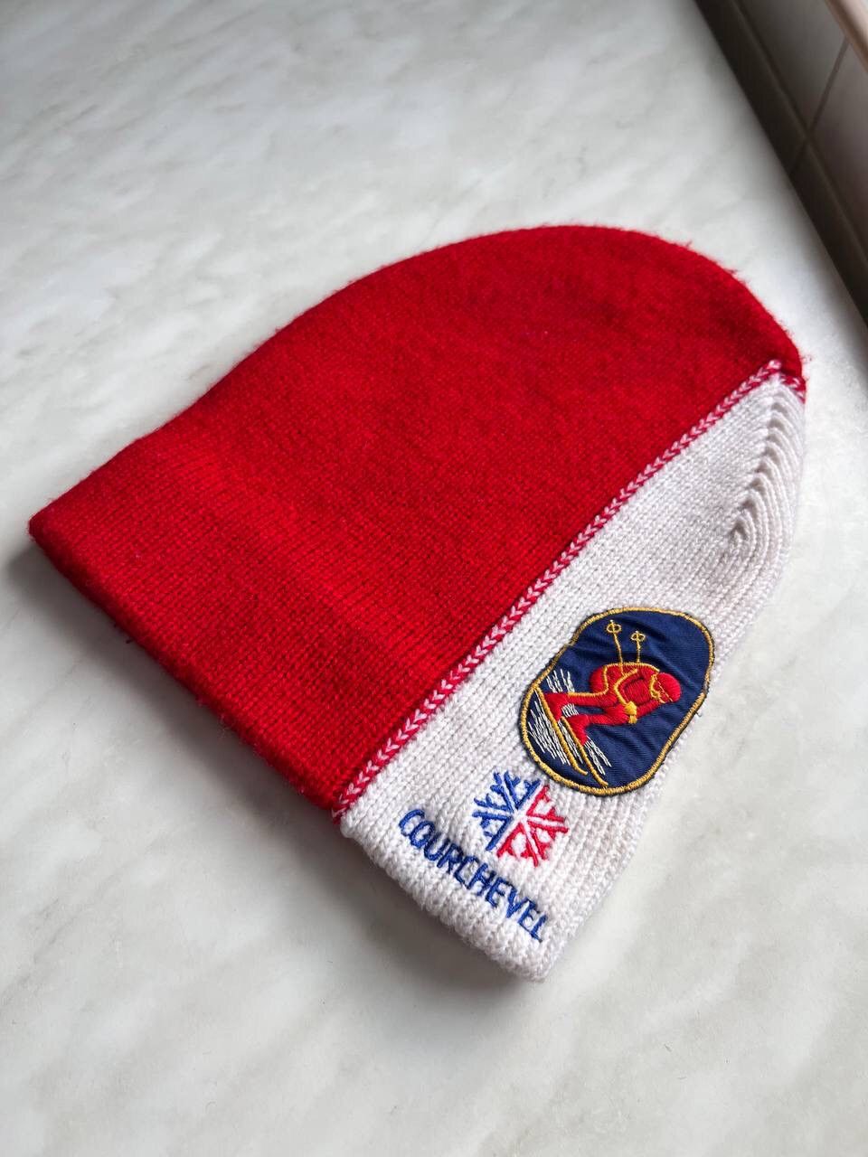 Vintage Vintage Courchevel Ski Hat 1990s Size ONE SIZE - 3 Thumbnail