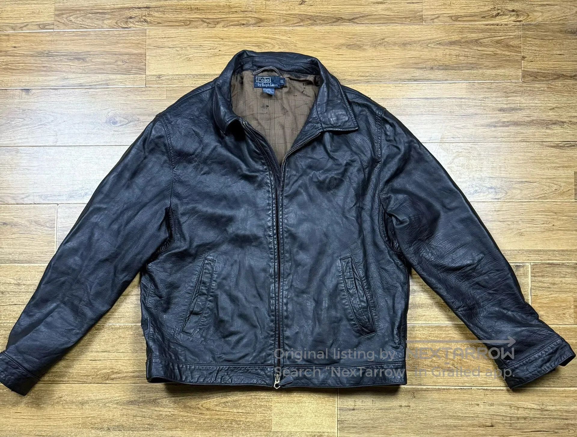Polo Ralph Lauren Ralph Lauren Men's Leather Jacket XL. Size US XL / EU 56 / 4 - 1 Thumbnail