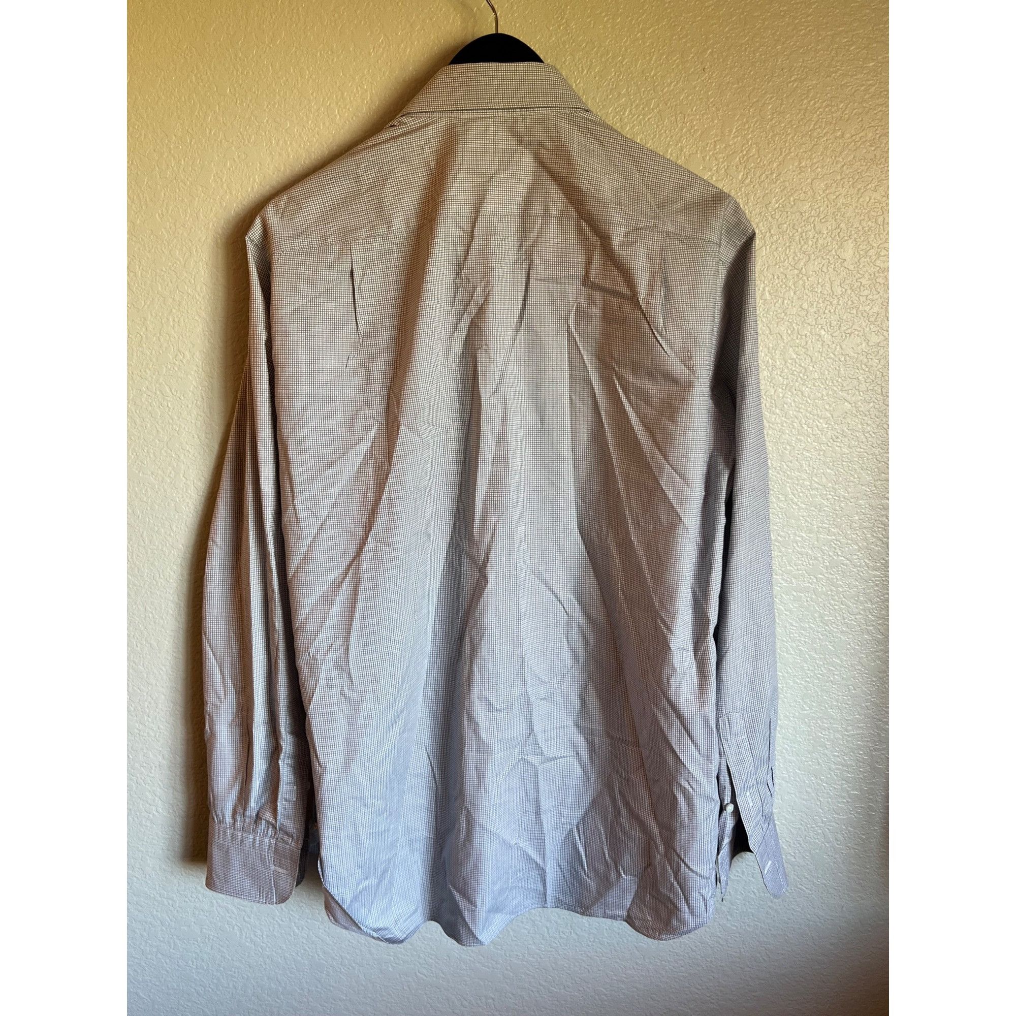 Ermenegildo Zegna Ermenegildo Zenga Long Sleeve Button Up Shirt - Size 16.5 Size US L / EU 52-54 / 3 - 5 Thumbnail