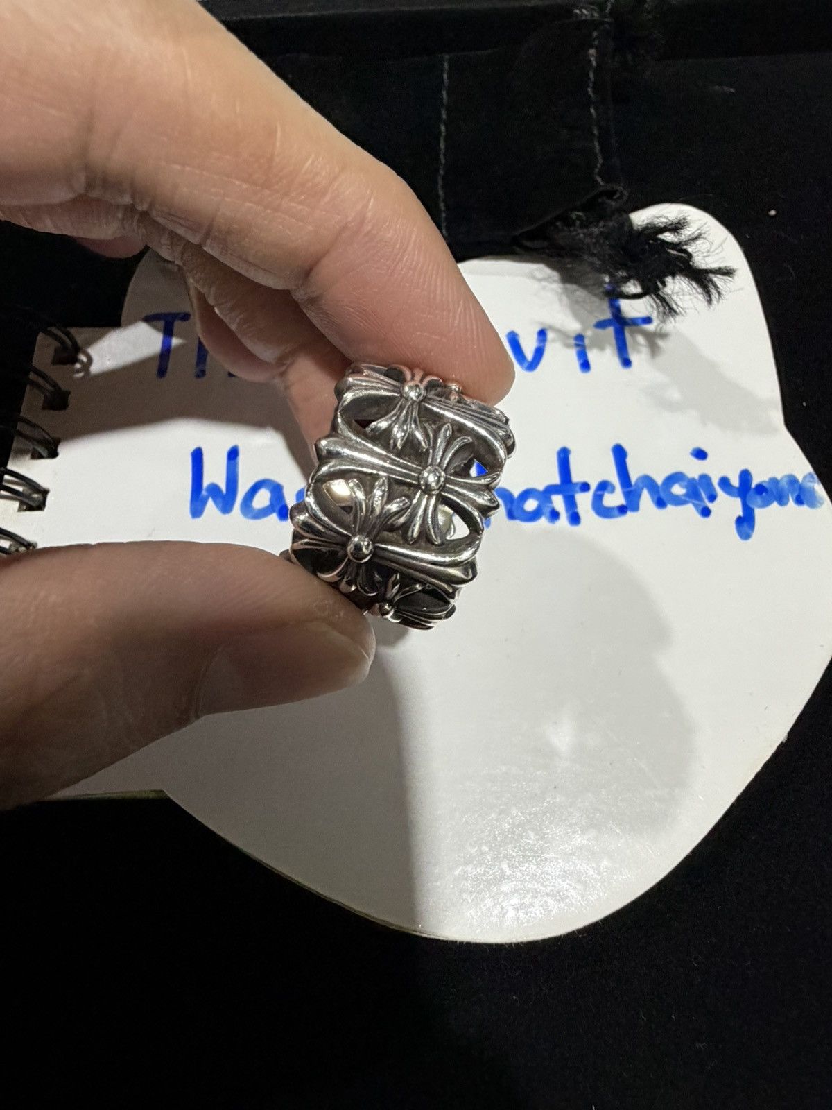 Chrome Hearts Chrome hearts Cemetery ring 8.5us Size ONE SIZE - 8 Thumbnail