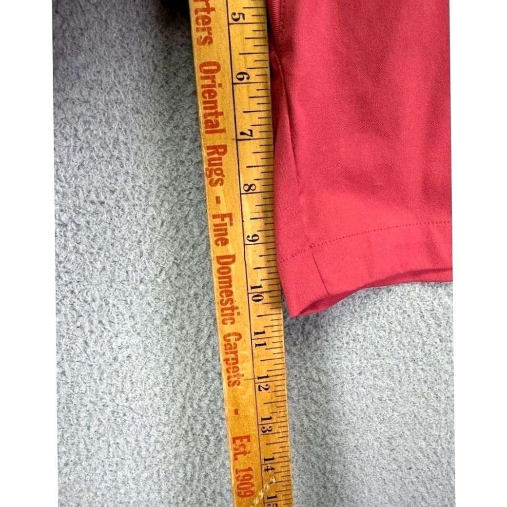 Vintage Tommy John Shorts Mens 40-41 Pink Khaki Elastic Waist Stretch Pocket Flat Front Zip Casual Travel Sports Shirt? Size US 40 / EU 56 - 6 Thumbnail