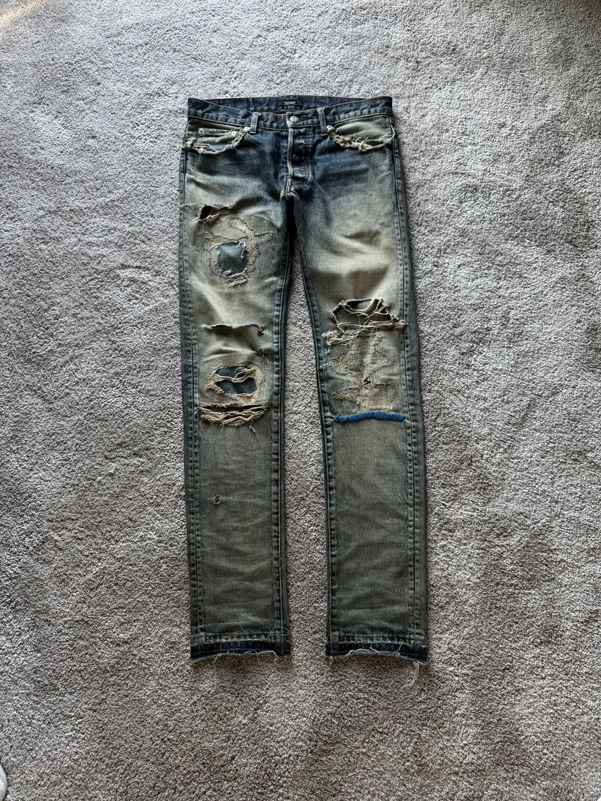 Undercover Undercover SS10 Blue Yarns Size US 31 - 1 Thumbnail