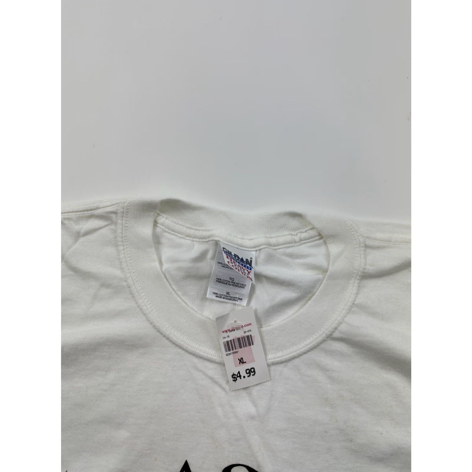 Gildan VINTAGE Alaska Shirt Mens XL White 90s Outdoor Animals Last Frontier T-Shirt Mens XL White Size US XL / EU 56 / 4 - 2 Thumbnail