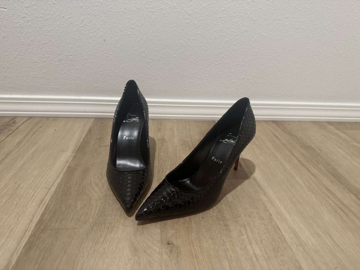 Christian Louboutin Christian Louboutin Kate 85 Black Size US 10 / IT 40 - 1 Thumbnail