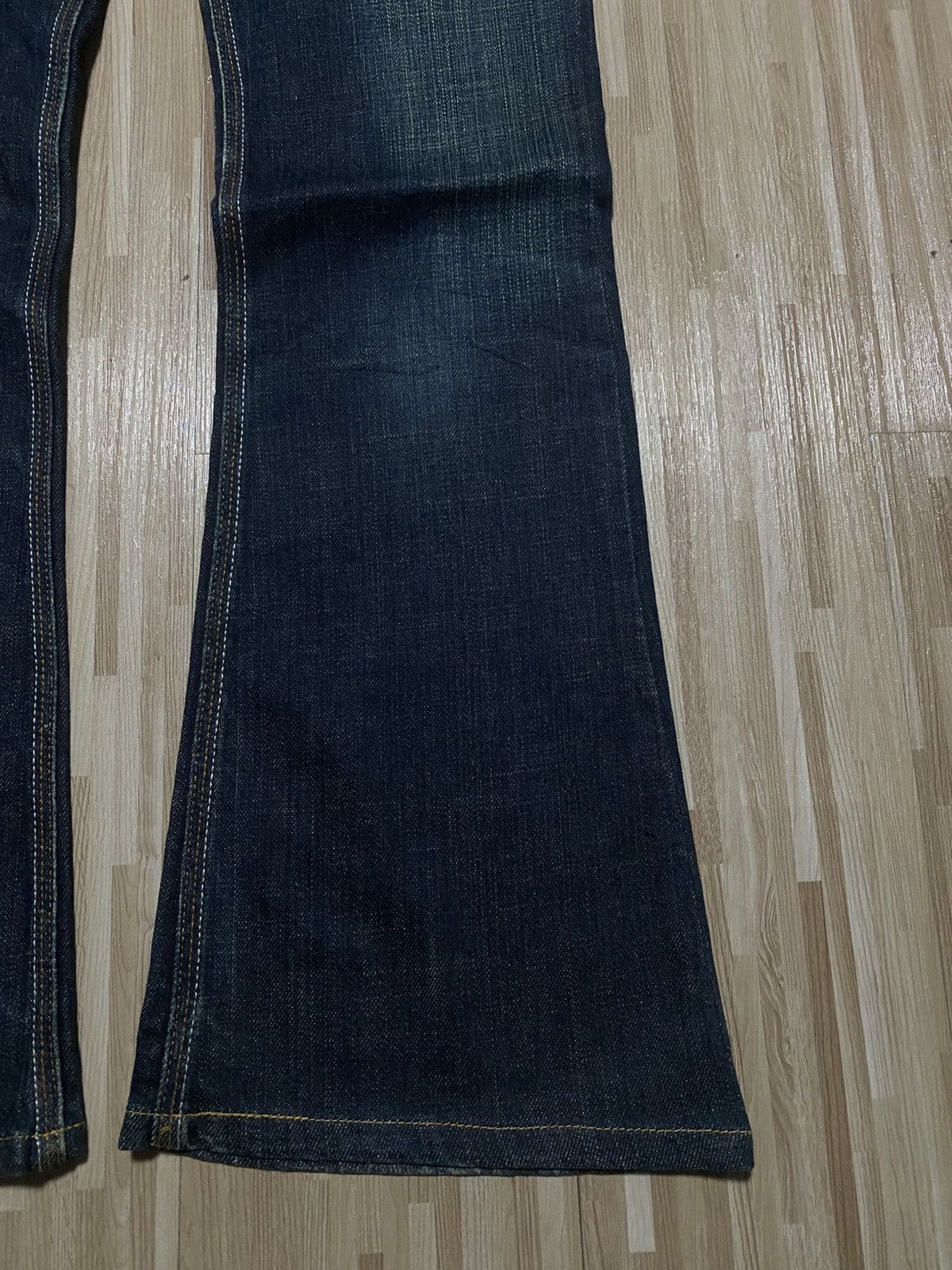 Japanese Brand 💥Denim Bootcut Bushpants💥 Size US 28 / EU 44 - 6 Thumbnail