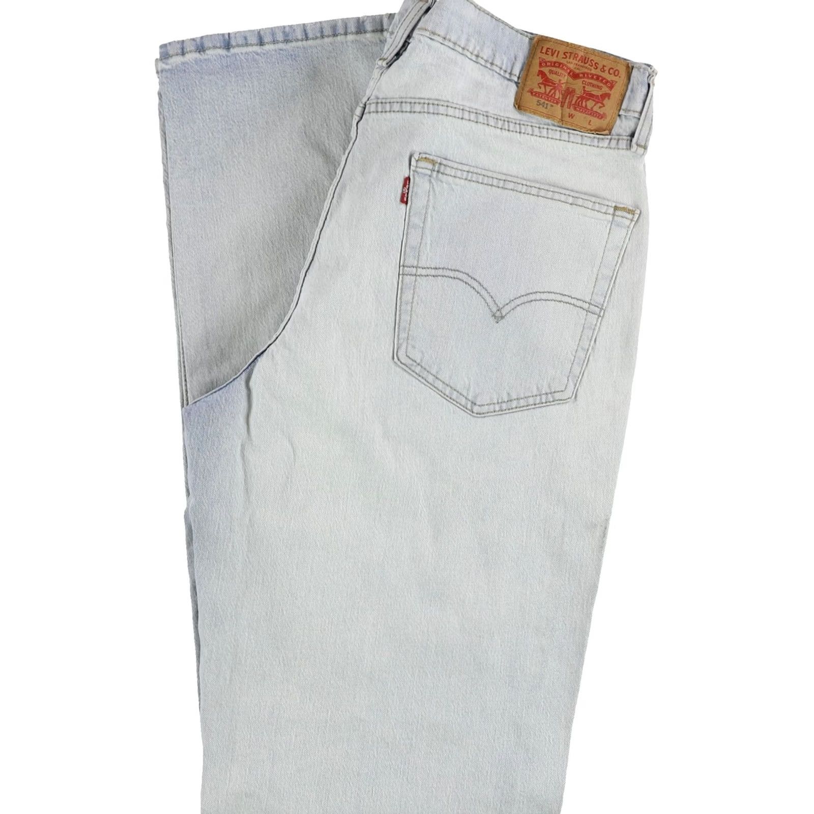 Levi's Levi's Mens 541 Athletic Jeans Big & Tall 48W x 30L ltpasblue Size US 32 / EU 48 - 2 Thumbnail