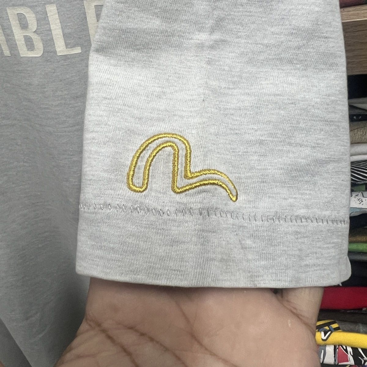 Evisu VTG EVISU YAMANE BACK HIT LOGO TEE Size US XL / EU 56 / 4 - 6 Thumbnail