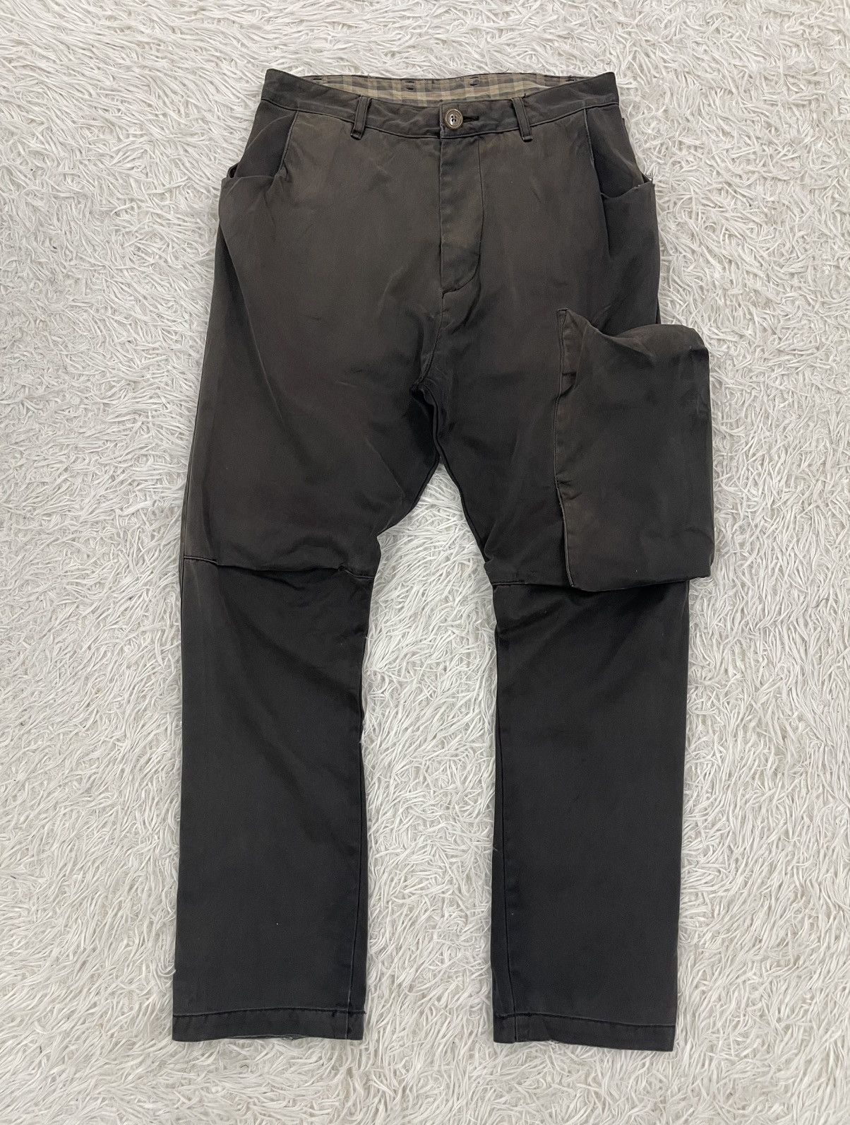 Vivienne Westwood Vintage Vivienne Westwood Man 00s 3D Cargo Pocket Faded Pant Size US 30 / EU 46 - 1 Thumbnail
