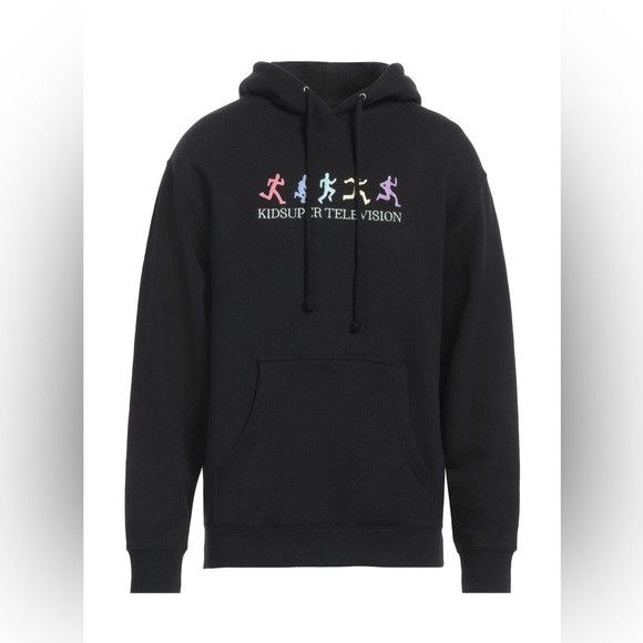 KidSuper Kidsuper running guys Black Hoodie black M Size US M / EU 48-50 / 2 - 1 Thumbnail