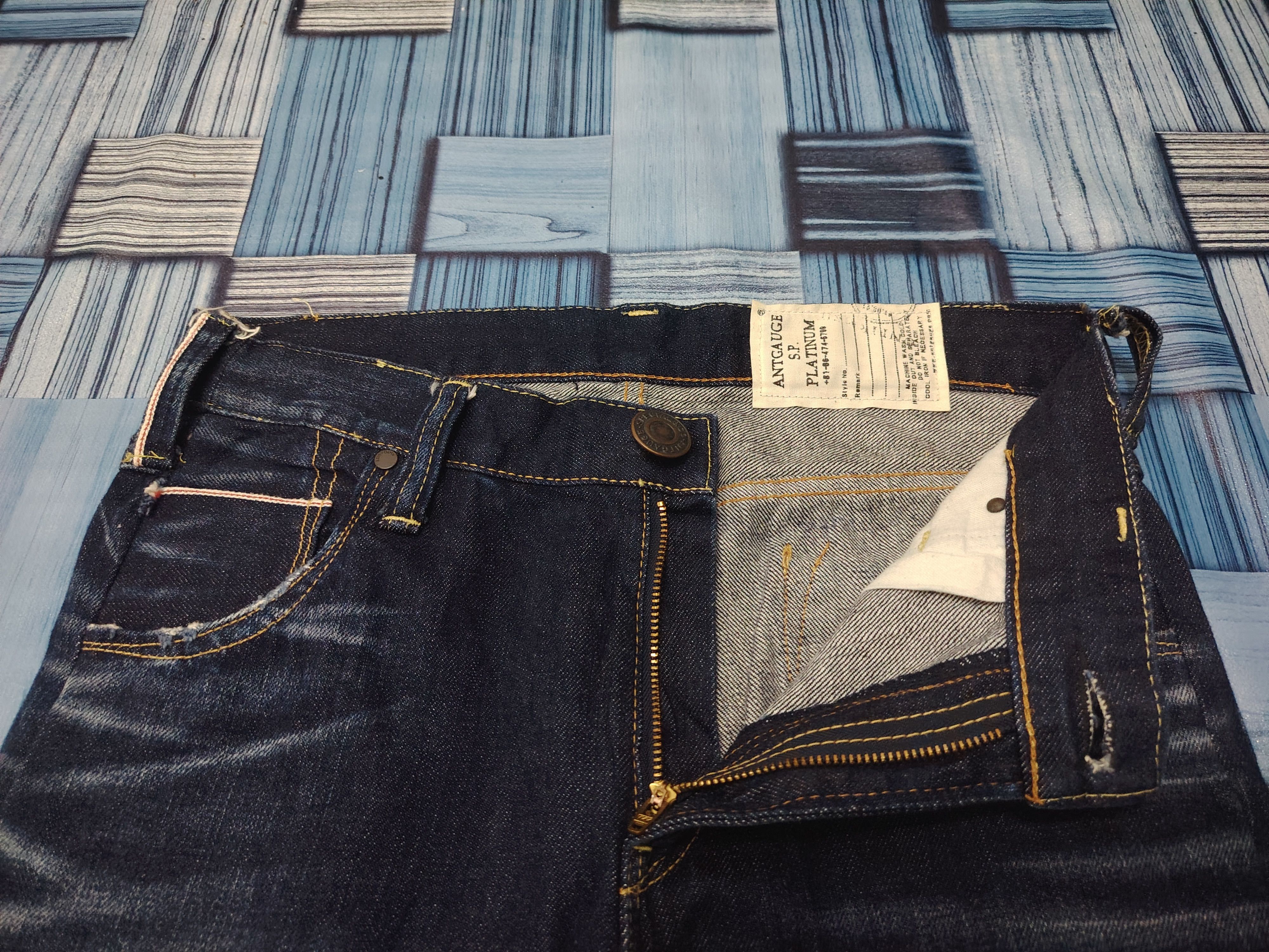Hysteric Glamour Japanese Antgauge S.P. Platinum Skinny Jeans Selvedge denim Size 28" / US 6 / IT 42 - 4 Thumbnail