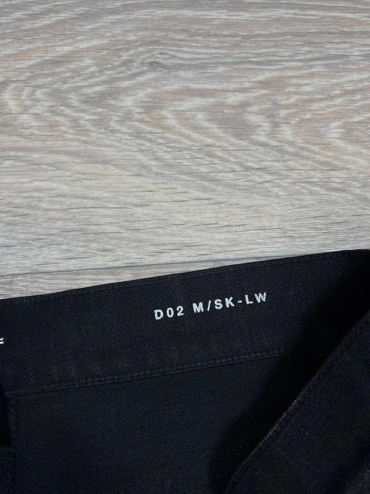 Saint Laurent Paris Saint laurent SLP Faded Black D02 Whisker Denim Hedi Slimane Size US 32 / EU 48 - 13 Thumbnail