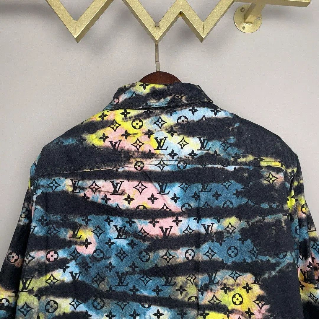 Louis Vuitton Louis Vuitton Limited Tiger Tie-Dye Denim Jacket. Size US M / EU 48-50 / 2 - 6 Thumbnail