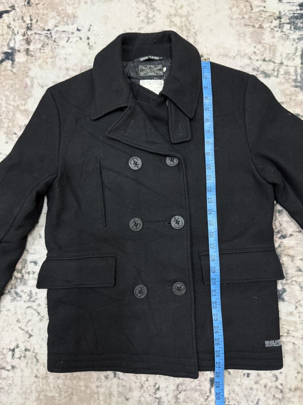 DELUXE Deluxe Clothing Street Tailor Peacoat Wool Jacket Military Size US M / EU 48-50 / 2 - 13 Thumbnail