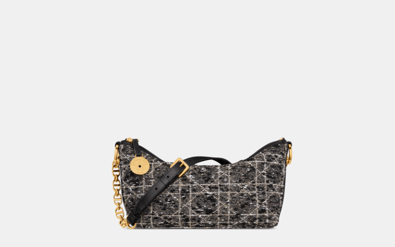 Dior o1w1db10426 S3202U Size : OS / Hobo Bag in Black/Gold Size ONE SIZE - 2 Thumbnail