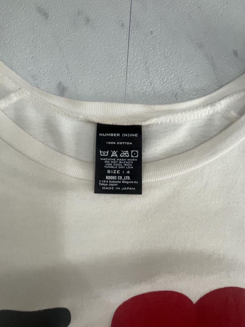Number (N)ine I Love N(N) Tee Shirt Size US XL / EU 56 / 4 - 3 Thumbnail