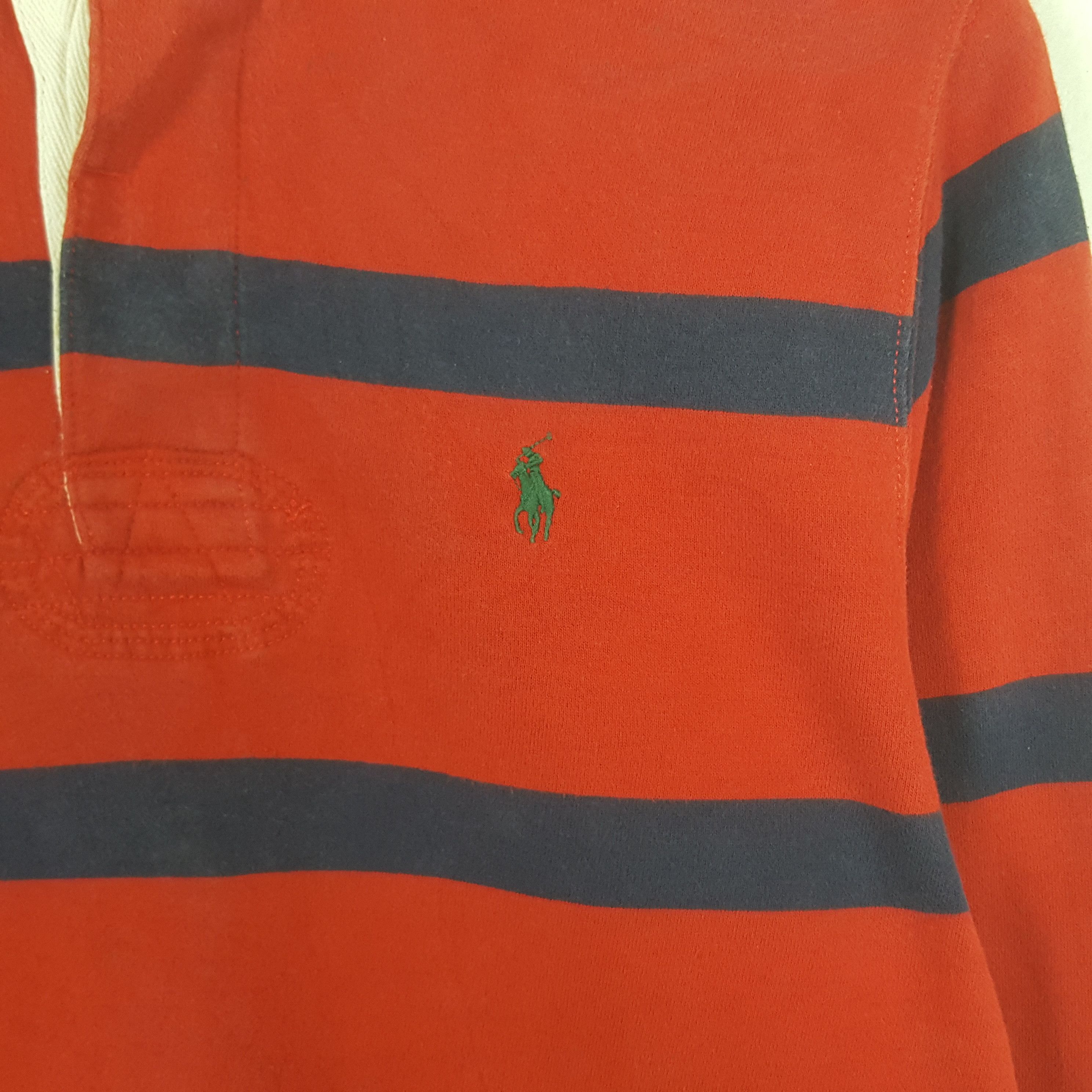 Polo Ralph Lauren Vintage Polo Ralph Lauren Striped Polo Shirt Size US M / EU 48-50 / 2 - 2 Thumbnail