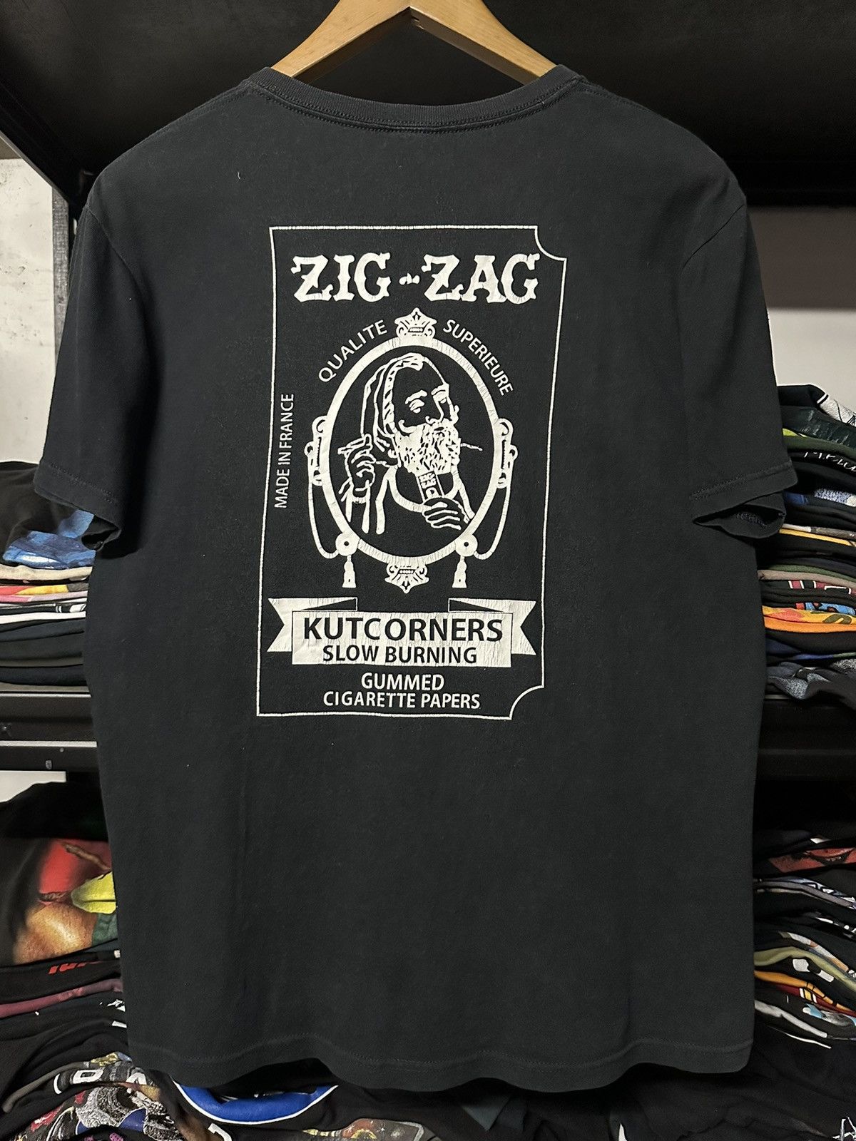 Anvil × Vintage Vintage Zig Zag Kutc Corners Faded Tee Size US M / EU 48-50 / 2 - 1 Thumbnail