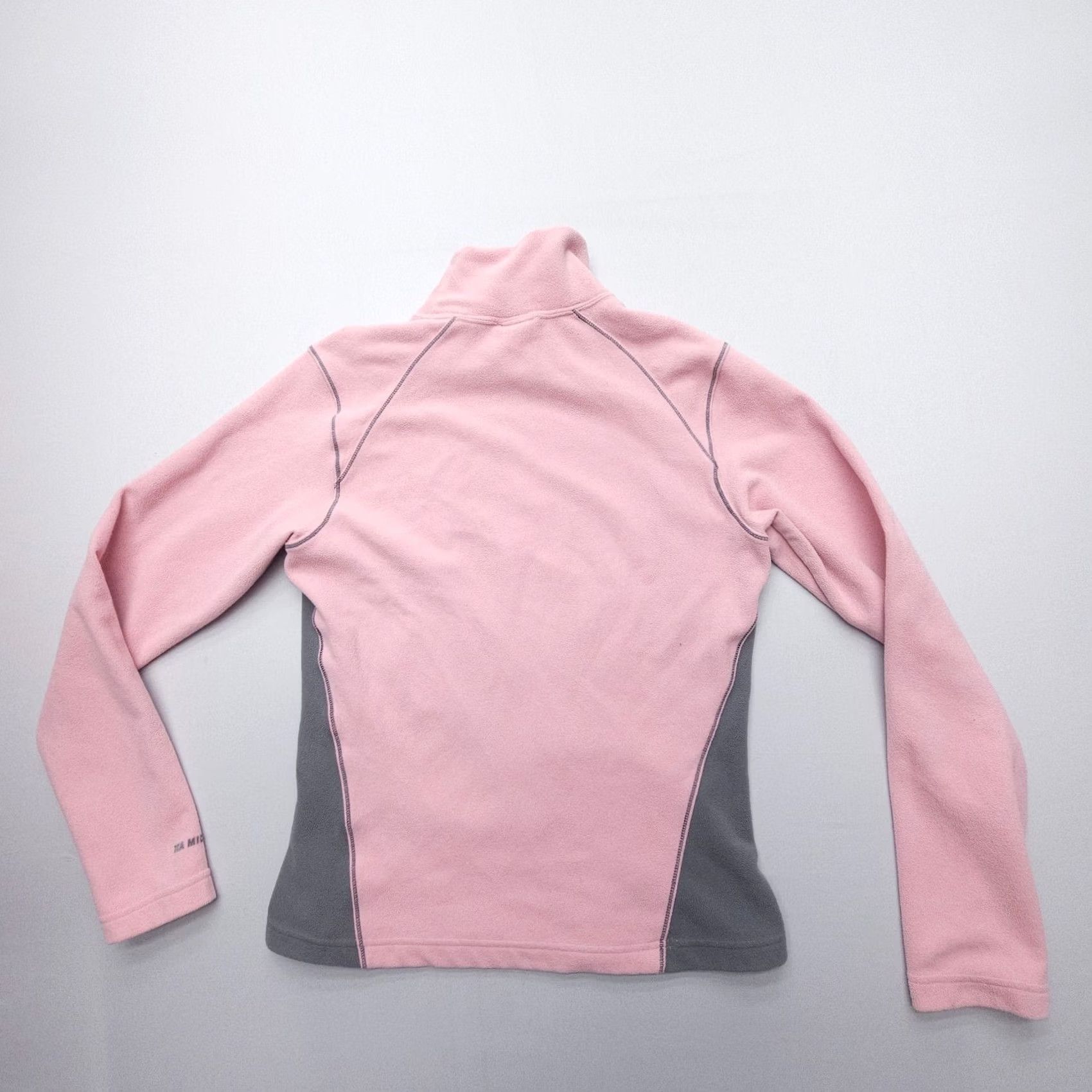 The North Face The North Face TKA Micro Fleece Long Sleeve Pullover Medium Pink Vtg Y2K Gorp Shirt Women's M Pink Colorblock Outdoor Hiking Running Casual Size M / US 6-8 / IT 42-44 - 2 Thumbnail