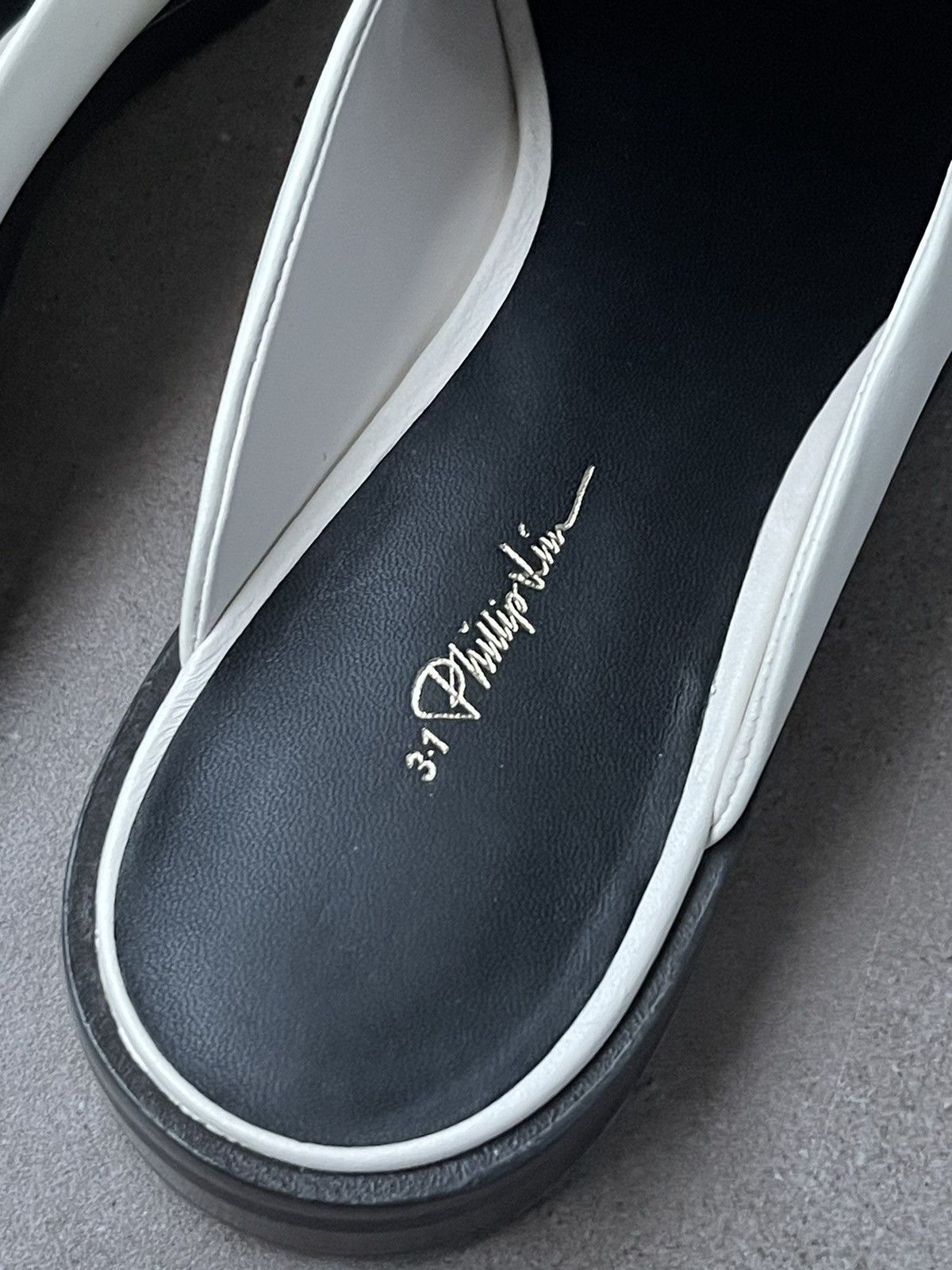 !DS! SS23 3.1 Phillip Lim Alexa Loafer Bone White Mule