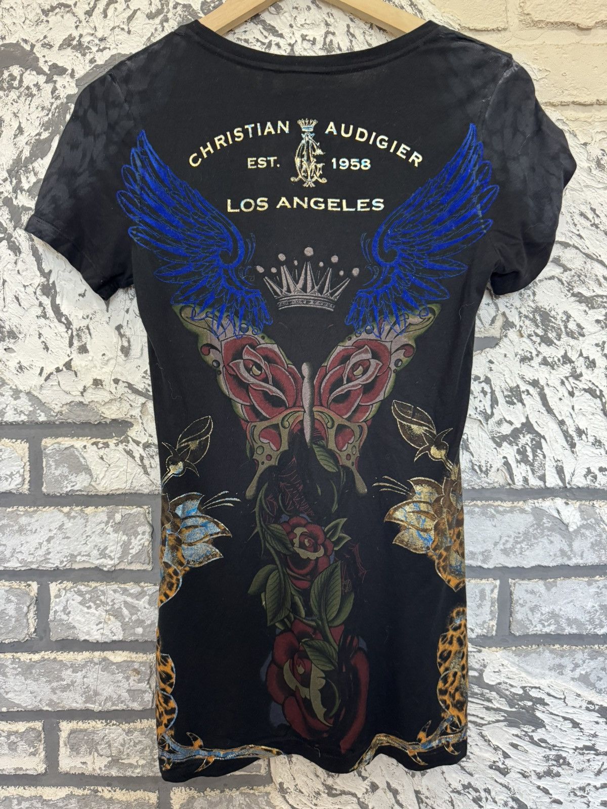 Christian Audigier Christian Audigier T-Shirt Black Size L Size L / US 10 / IT 46 - 8 Thumbnail