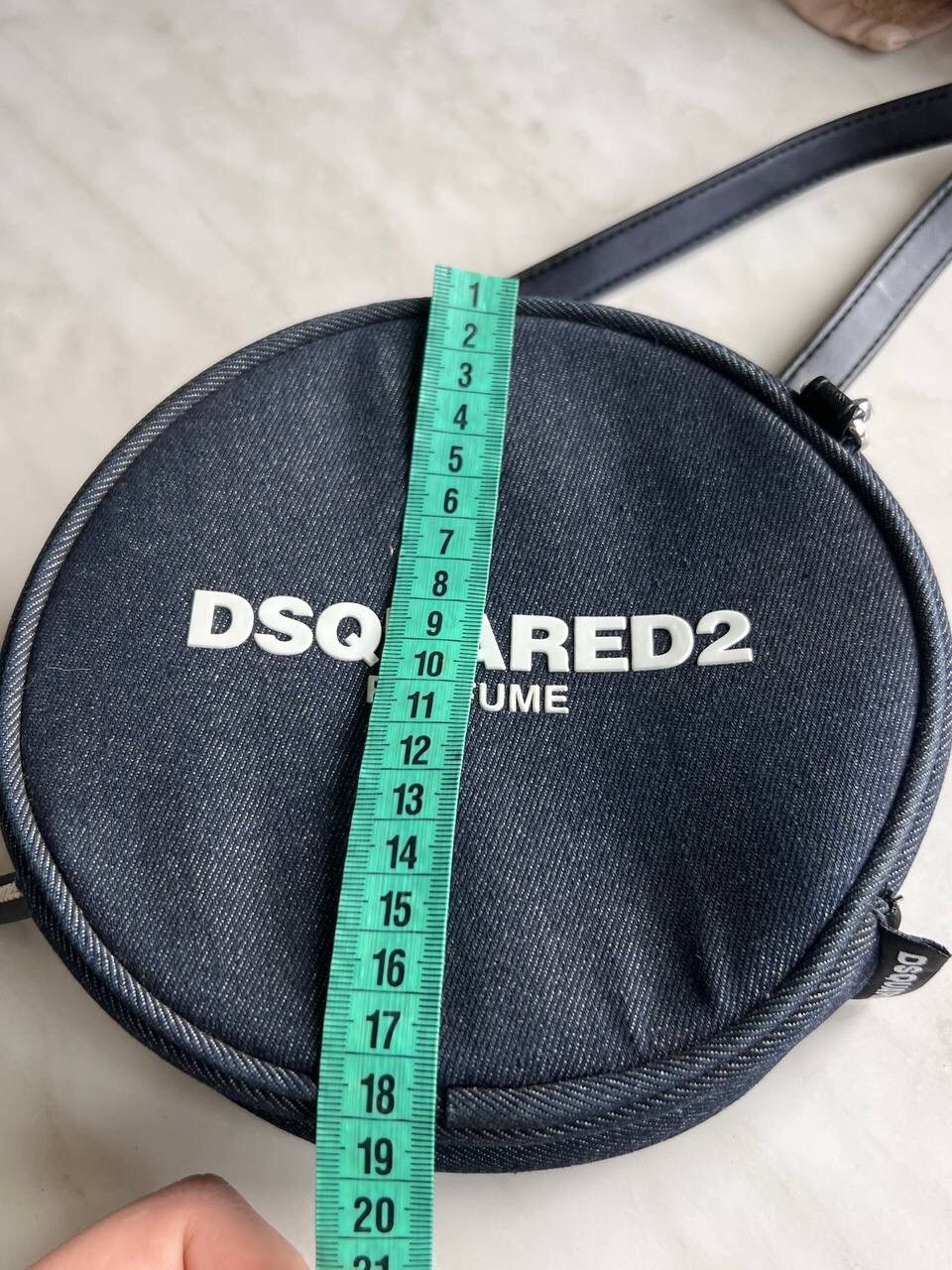 Dsquared2 Dsquared2 Shoulders blue navy denim perfume Bag big logo y2k Size ONE SIZE - 13 Thumbnail
