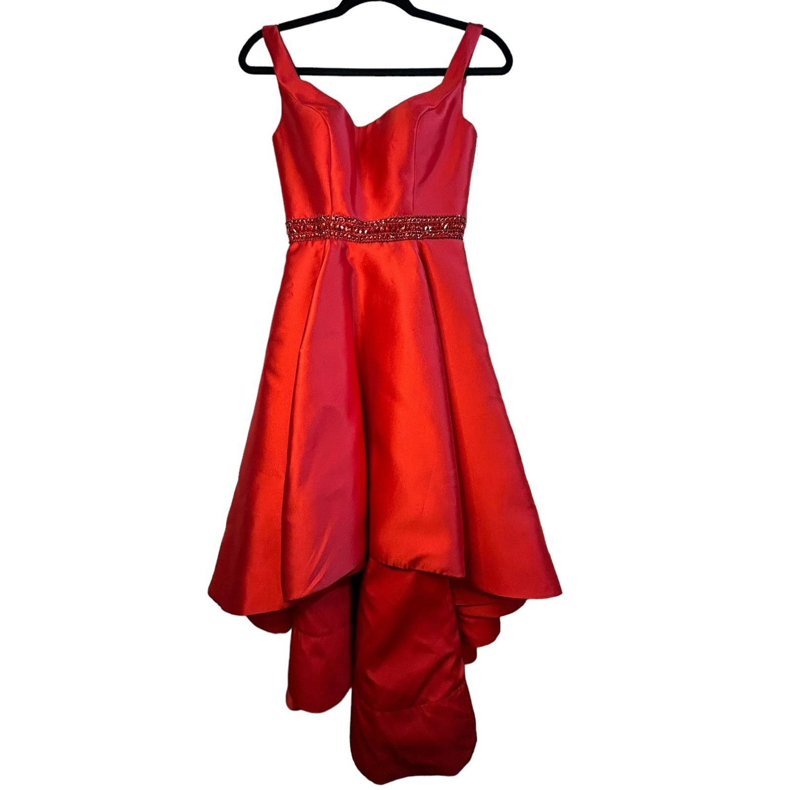 Other NWT IEENA for Mac Duggal Red Cocktail Dress - Size 0 Size XS / US 0-2 / IT 36-38 - 2 Thumbnail
