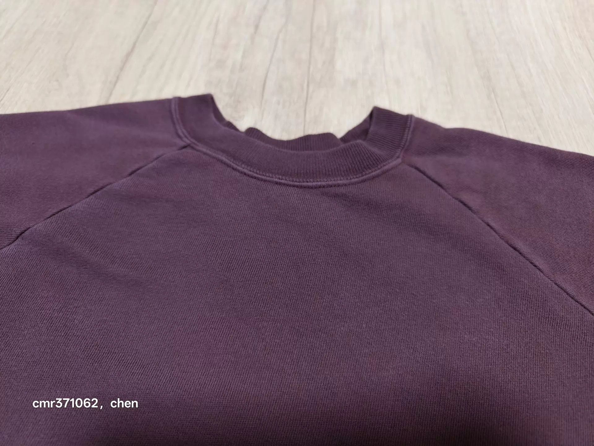 A.PRESSE APRESSE 26ss Vintage Crewneck Sweatshirt Burgundy 3 Size US L / EU 52-54 / 3 - 4 Thumbnail