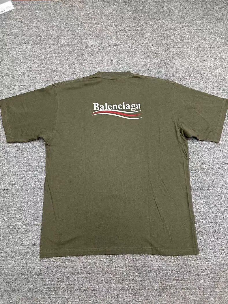 Balenciaga Balenciaga Embroidered Cola Wave Short Sleeve Size US L / EU 52-54 / 3 - 2 Thumbnail
