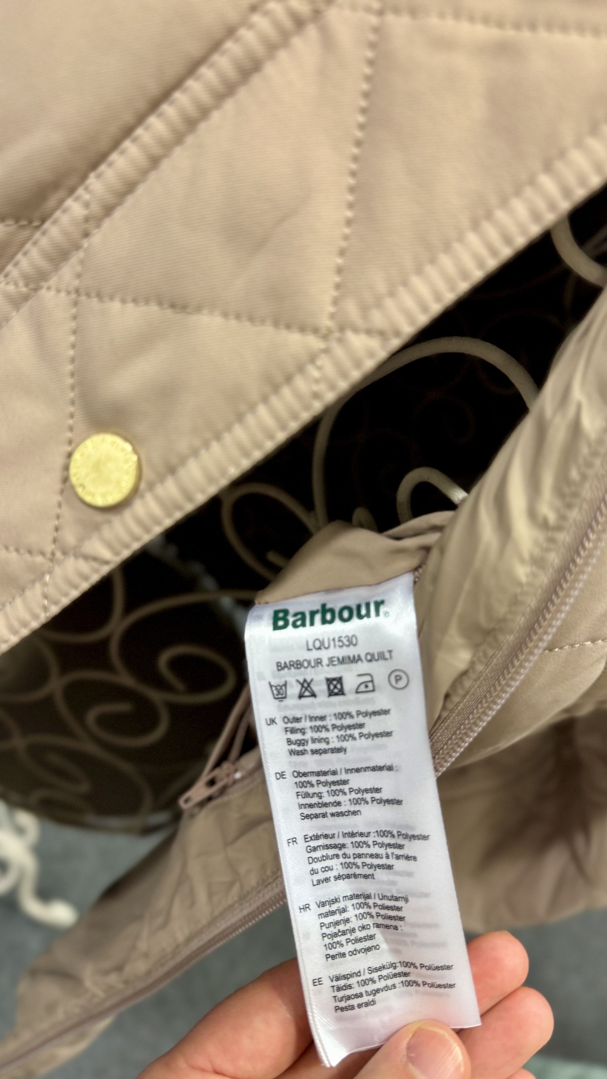 Barbour Barbour Jemima Quilted Jacket Size XL / US 12-14 / IT 48-50 - 5 Thumbnail