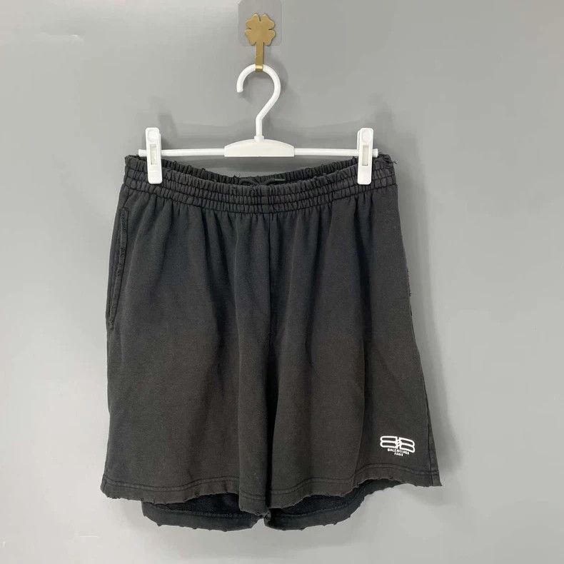 Balenciaga Balenciaga size XS Men's Black BB Lock Slacks Size US 27 - 1 Thumbnail