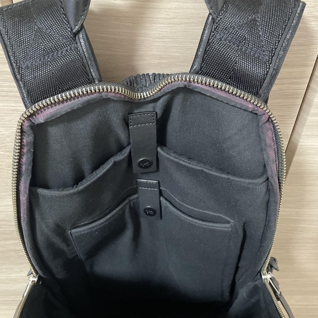 Yohji Yamamoto yohji yamamoto Y-3 QASA LEATHER BACKPACK Size ONE SIZE - 6 Thumbnail