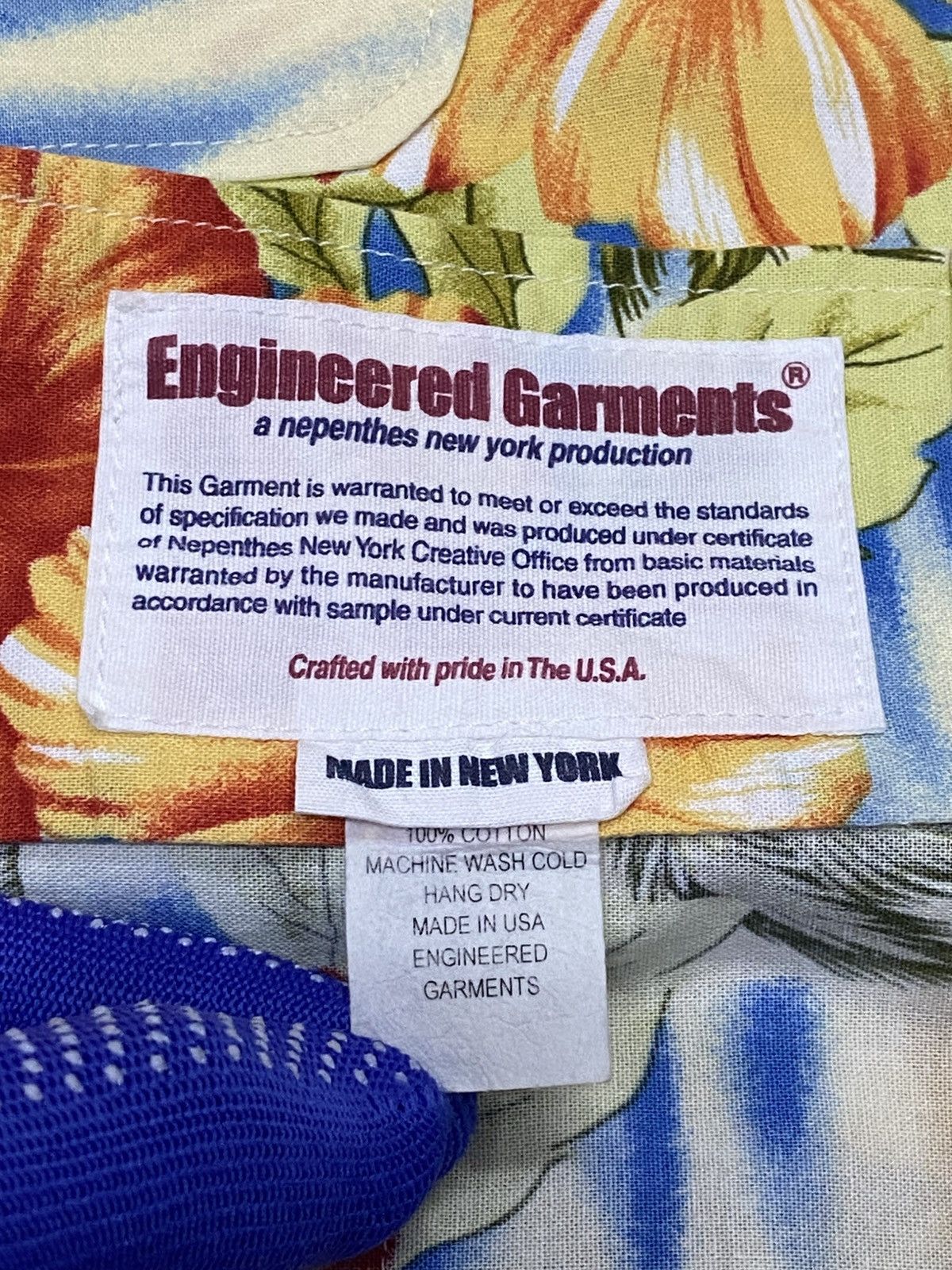 Engineered Garments Engineered Garments Hawaiian Multipocket Shirt Button Ups Size US S / EU 44-46 / 1 - 12 Thumbnail