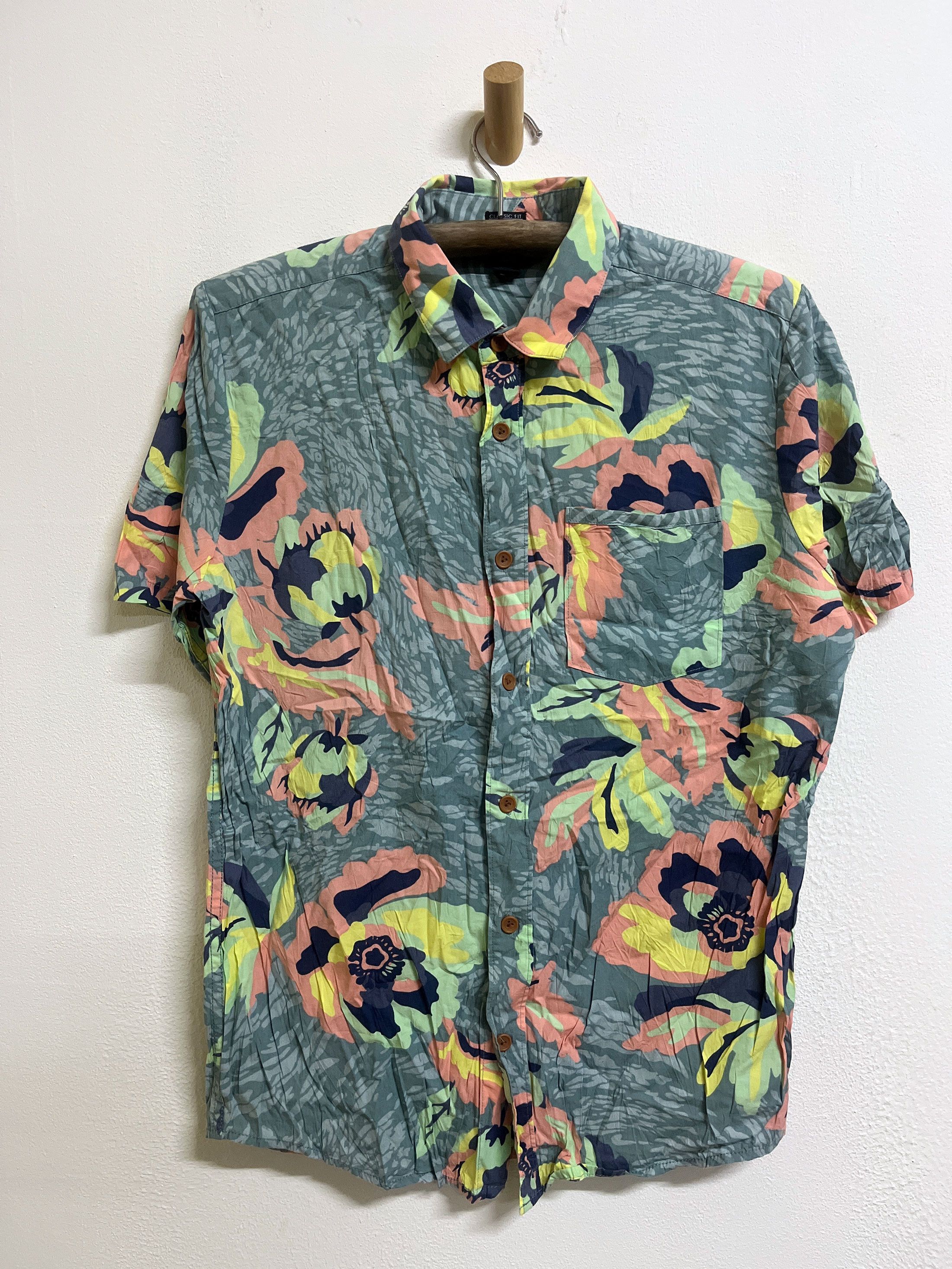 Volcom Volcom Classic Fit Short Sleeve Hawaii Size US S / EU 44-46 / 1 - 1 Thumbnail