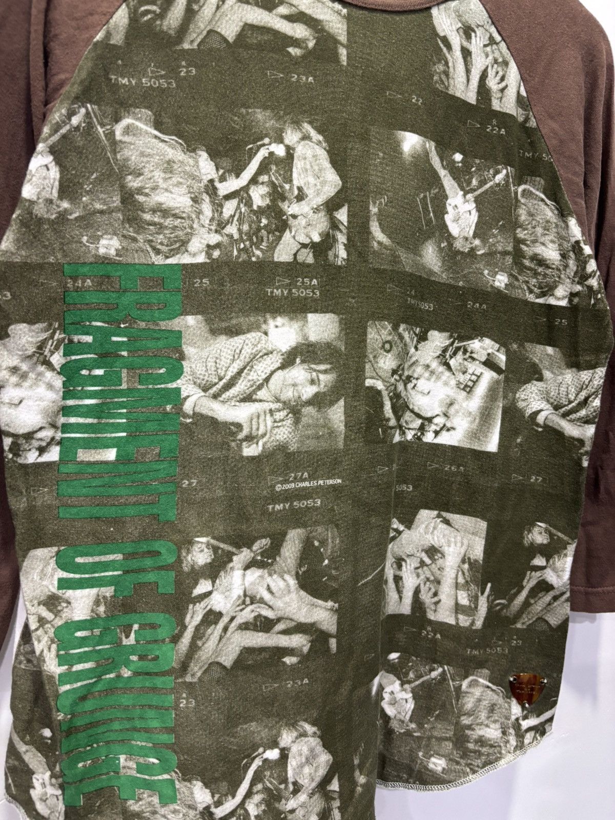 Vintage Fragment Of Grunge Raglan Shirt Size US M / EU 48-50 / 2 - 2 Thumbnail