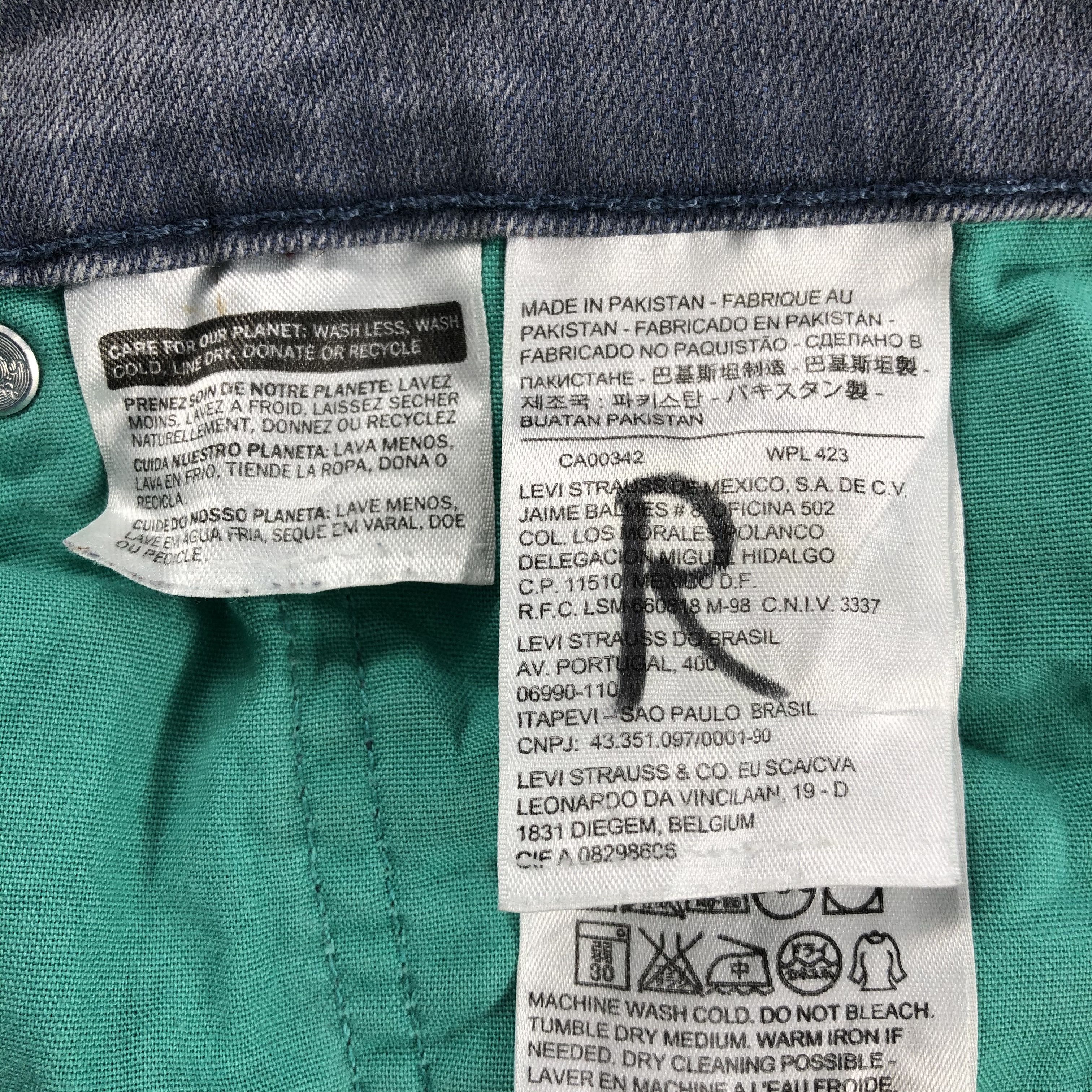 Levi's × Vintage Vintage Levis 511 Jeans-JM1220 Size US 34 / EU 50 - 10 Thumbnail