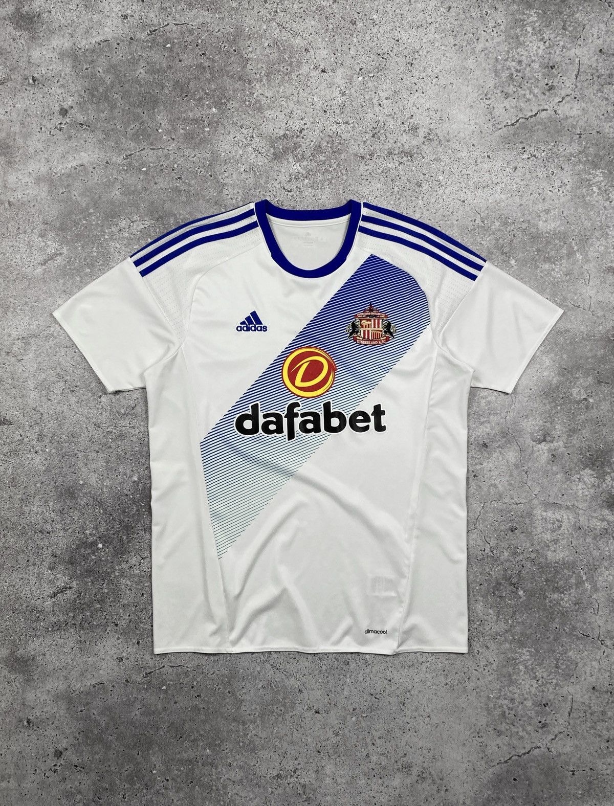 Adidas × Vintage Adidas Sunderland 2016/2017 Away Jersey Shirt Size US L / EU 52-54 / 3 - 1 Thumbnail