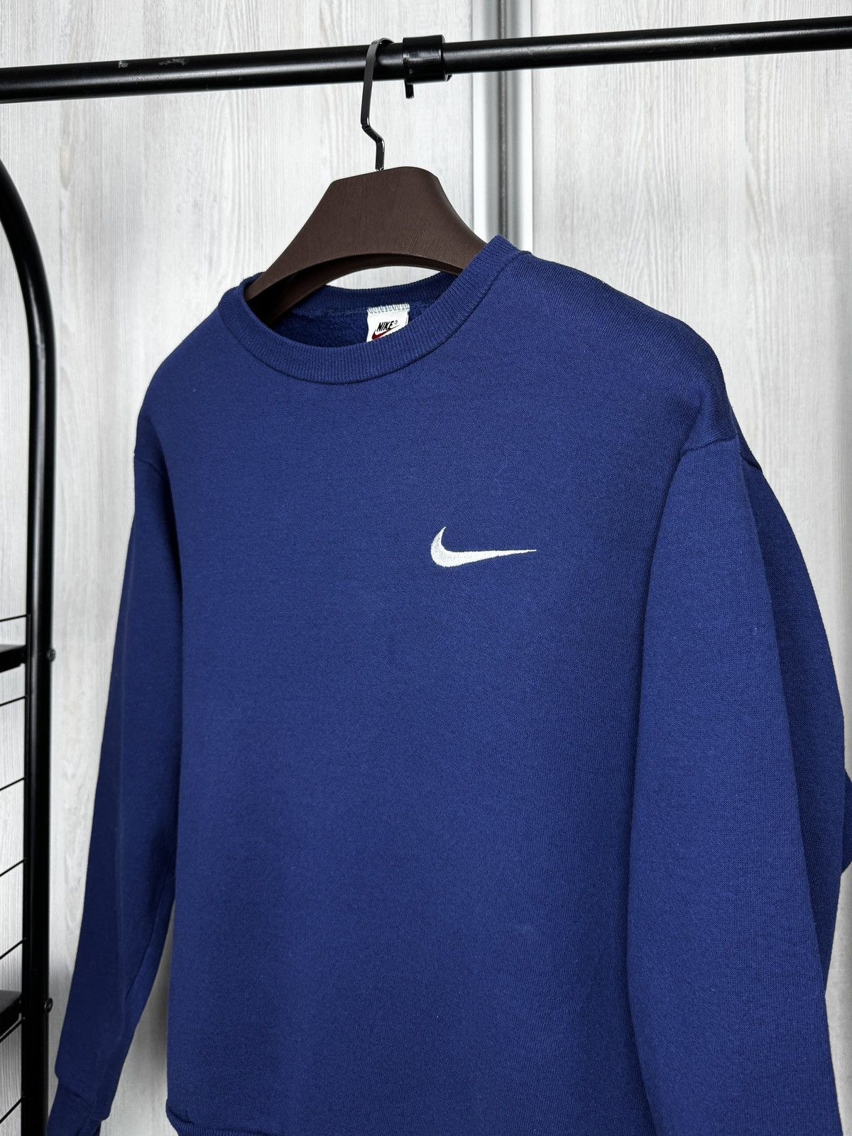 Nike Nike vintage 90s made in USA dark blue boys sweatshirt XL Size XL / US 12-14 / IT 48-50 - 4 Thumbnail