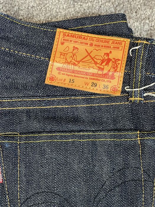 Samurai Jeans Samurai Japan Denim | Grailed