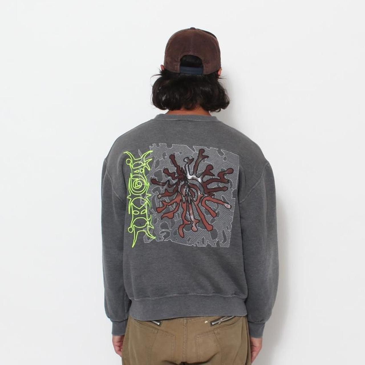 Other GREY 1 OF 1 CUSTOM IKIGAI PEAK EMBROIDERED SWEATSHIRT Size US XL / EU 56 / 4 - 1 Thumbnail