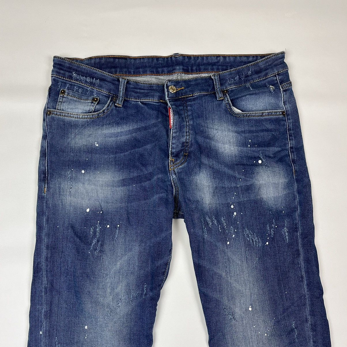 Dsquared2 × Jean Dsquared Jeans Denim Trousers Blue pants Size US 32 / EU 48 - 5 Thumbnail